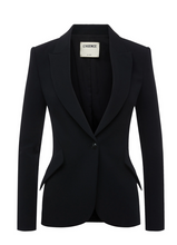 Load image into Gallery viewer, L&#39;Agence Chamberlain Blazer Black