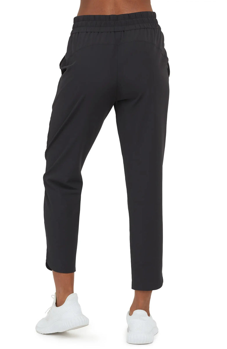 Spanx Out of Office Tapered Pant Very Black – The Blue Collection