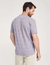 Load image into Gallery viewer, Faherty Short-Sleeve Heather Striped Tee
