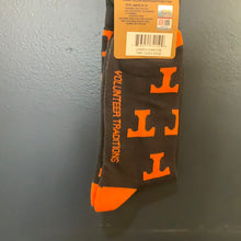 Load image into Gallery viewer, Volunteer Traditions Power T Sock Charcoal