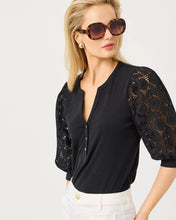 Load image into Gallery viewer, Ronson Eyelet Knit Top