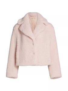 Love Shack Fancy Atira Jacket Pale Pink