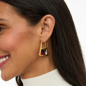 Ava Triangle Hoop