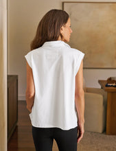 Load image into Gallery viewer, Olivia Popover Henley Tank