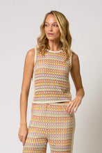 Load image into Gallery viewer, Celine Rainbow Crochet Top