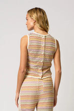 Load image into Gallery viewer, Celine Rainbow Crochet Top