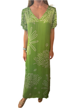 Load image into Gallery viewer, AC Anna Midi Maxi Dress Frond