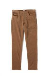 Stretch Terry Corduroy Maple Brown