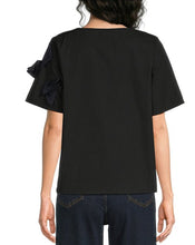 Load image into Gallery viewer, Schooner Black Flowers Poplin Top