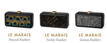 Load image into Gallery viewer, Le Marais Clutch Peacock