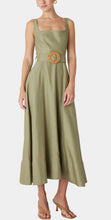 Load image into Gallery viewer, Eloise Belted Linen Dress