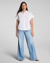 Load image into Gallery viewer, Poplin SS White Top