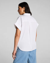 Load image into Gallery viewer, Poplin SS White Top