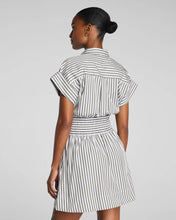 Load image into Gallery viewer, Smocked Mini Shirt Dress