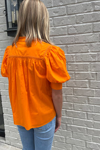 Anna Cate Emilia Top Orange