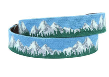 Load image into Gallery viewer, S&amp;B Belt Tetons Needlepoint