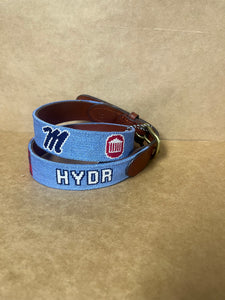 Hanover Blue Ole Miss Belt Exclusive to Us