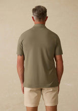 Load image into Gallery viewer, Men&#39;s Movement Polo Olive Pine Feed