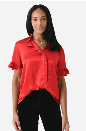 StarkX Toulouse Silky Top Ribbon Red