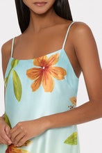 Load image into Gallery viewer, Lily Floral Satin Dress