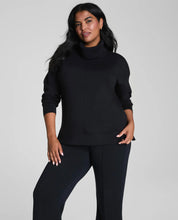 Load image into Gallery viewer, AE Cropped Turtleneck Black