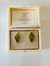 Load image into Gallery viewer, Heather Triangle Drop Earrings