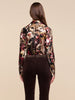 Tyler Silk Blouse Burgundy Collage