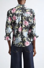 Load image into Gallery viewer, Fiona Ikat Dahlia Top