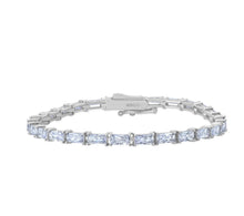 Load image into Gallery viewer, Crislu Baguette Tennis Bracelet