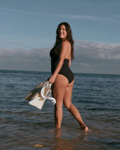 Load image into Gallery viewer, Halter One Piece Black