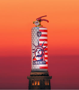 Lady Liberty Designer Fire Extinguisher