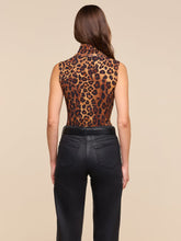 Load image into Gallery viewer, Ceci Leopard Turtleneck Tank