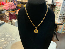 Load image into Gallery viewer, Petite Equestrian Coin Necklace