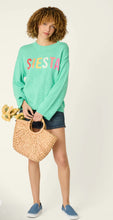 Load image into Gallery viewer, Viva la Vida Siesta Green Sweater