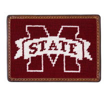 Load image into Gallery viewer, S&amp;B Card Wallet Mississippi State