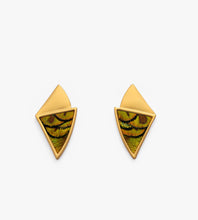 Load image into Gallery viewer, Heather Triangle Drop Earrings