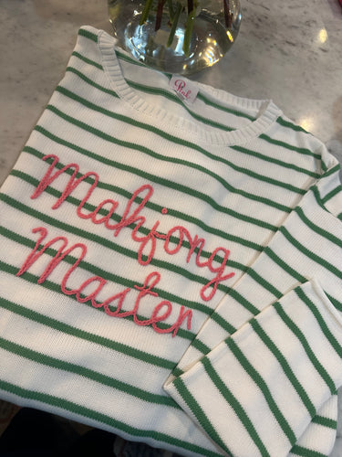 Mahjong Master Custom Sweater