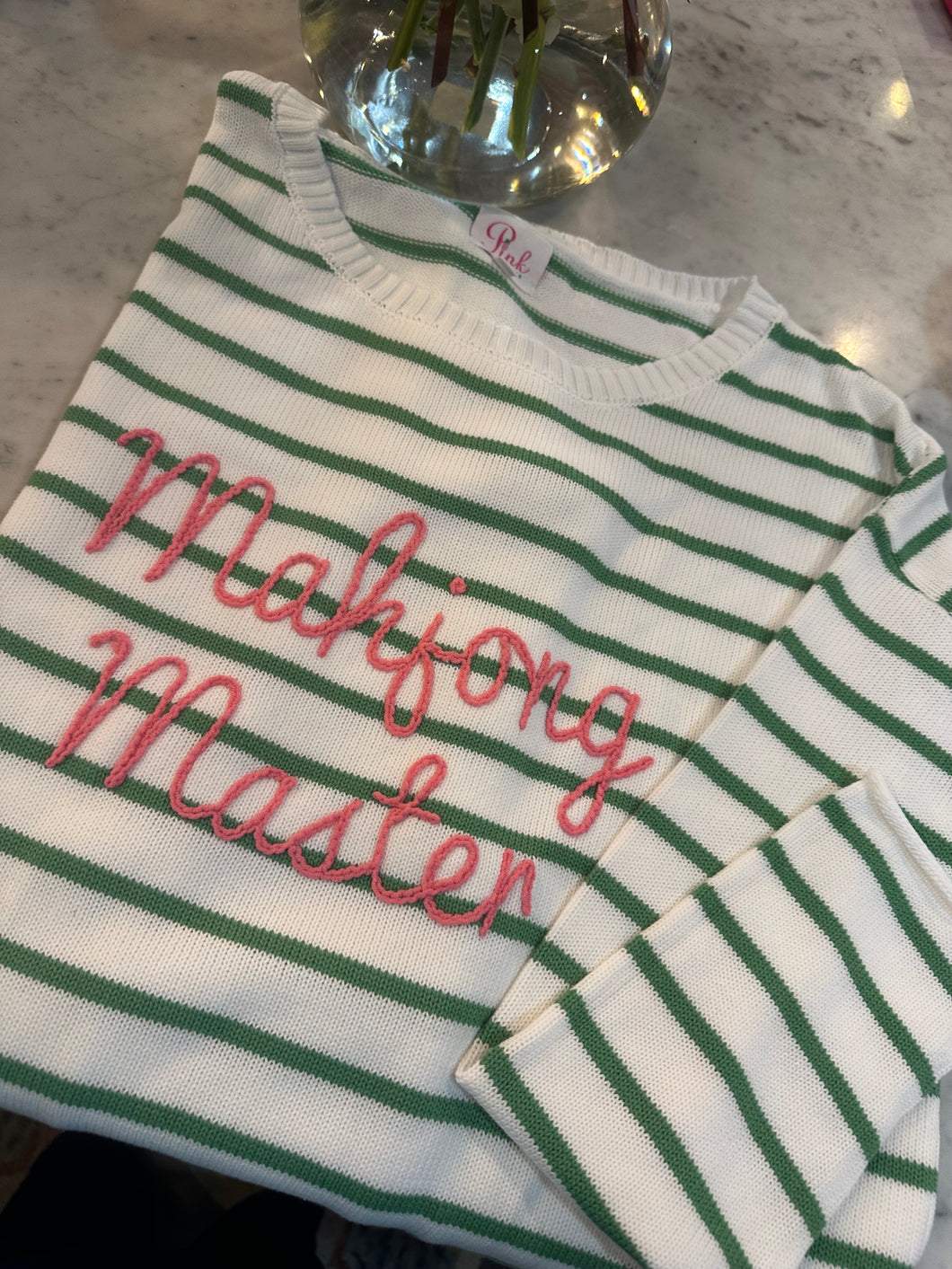 Mahjong Master Custom Sweater