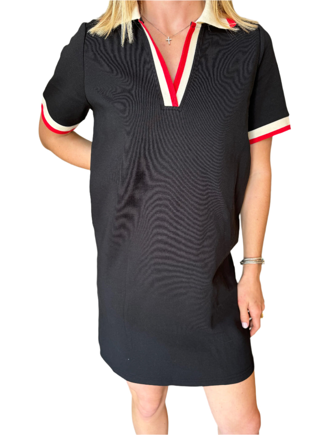 TBC Hillendale Polo Sport Dress Black