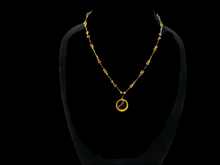 Load image into Gallery viewer, Petite Equestrian Coin Necklace