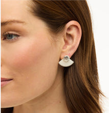 Load image into Gallery viewer, Bianca Fan Stud Earring