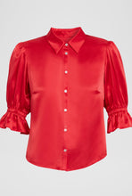 Load image into Gallery viewer, Fiona Top Sapphire Red