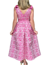 Load image into Gallery viewer, TBC Rosestte Jacquard Midi Dress Pink