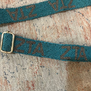 Beaded Adjustable Bag Strap ZTA