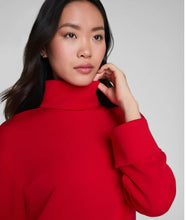 Load image into Gallery viewer, AE Turtleneck Mini Dress Red