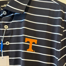 Load image into Gallery viewer, Southern Tide Black Stripe Polo Power T UT