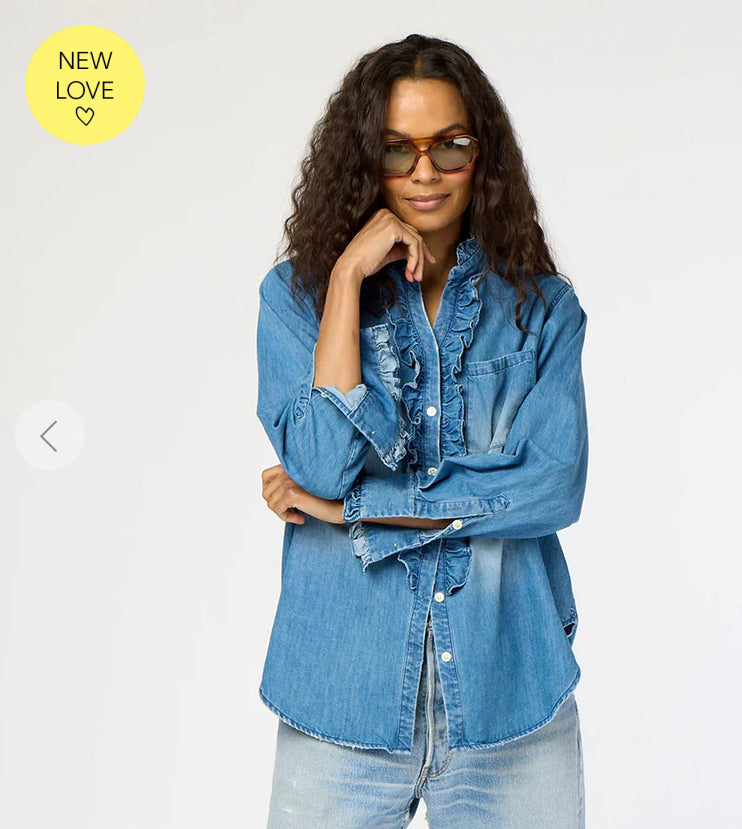 Kerri Rosenthal Molly Denim Shirt