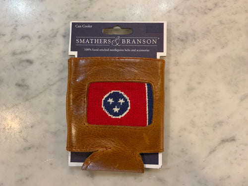 Smathers & Branson Can Cooler State of Tennessee Flag