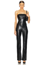 Load image into Gallery viewer, Amanda Uprichard Amoret Jumpsuit Black