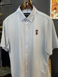 Haylard Men's Shirt Blue Treilus